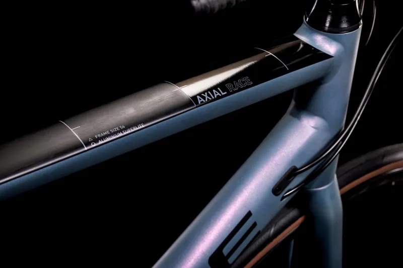 Cube Axial Race Womens Road Bike 2022 Lilac/Black-2