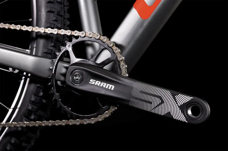 Cube Analog Hardtail Mountain Bike 2022 Grey/Red-5