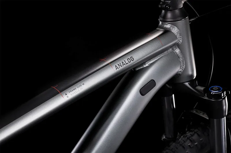 Cube Analog Hardtail Mountain Bike 2022 Grey/Red-3