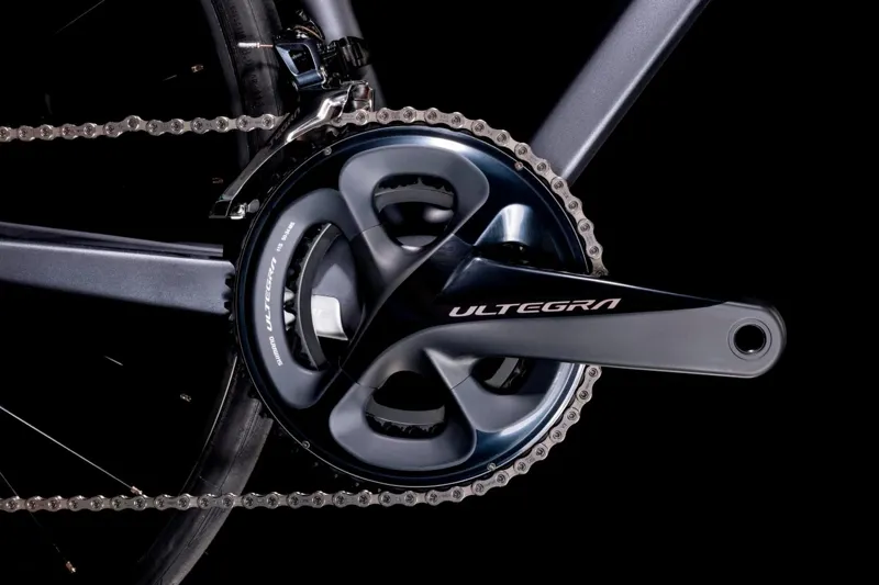 Cube Attain GTC SL Road Bike 2022 Grey/Carbon-4