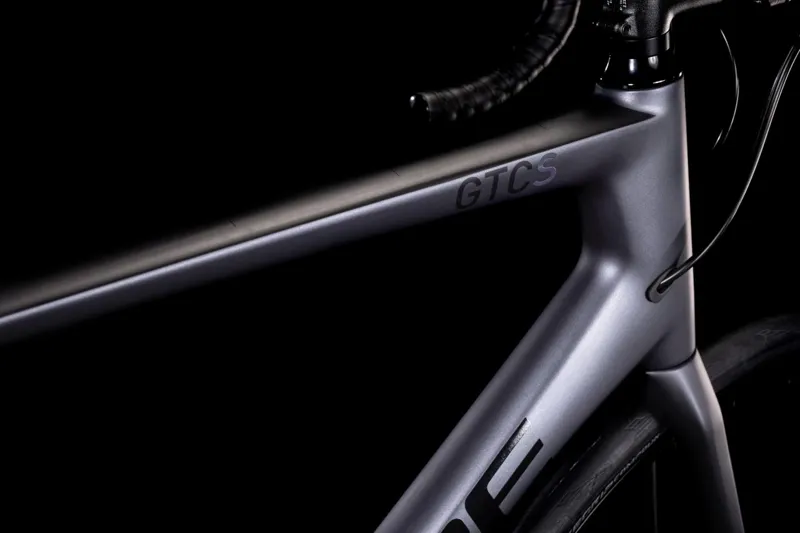 Cube Attain GTC SL Road Bike 2022 Grey/Carbon-1