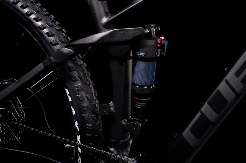 Cube Stereo 120 Race Mountain Bike 2022 Black Anodized-2