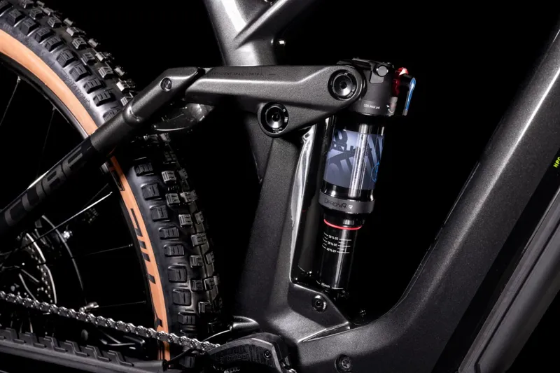 Cube Stereo Hybrid 140 HPC Race 625 Electric Mountain Bike 2022 Grey-3