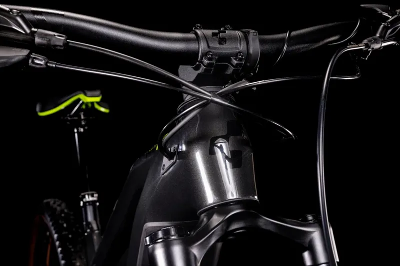 Cube Stereo Hybrid 140 HPC Race 625 Electric Mountain Bike 2022 Grey-6