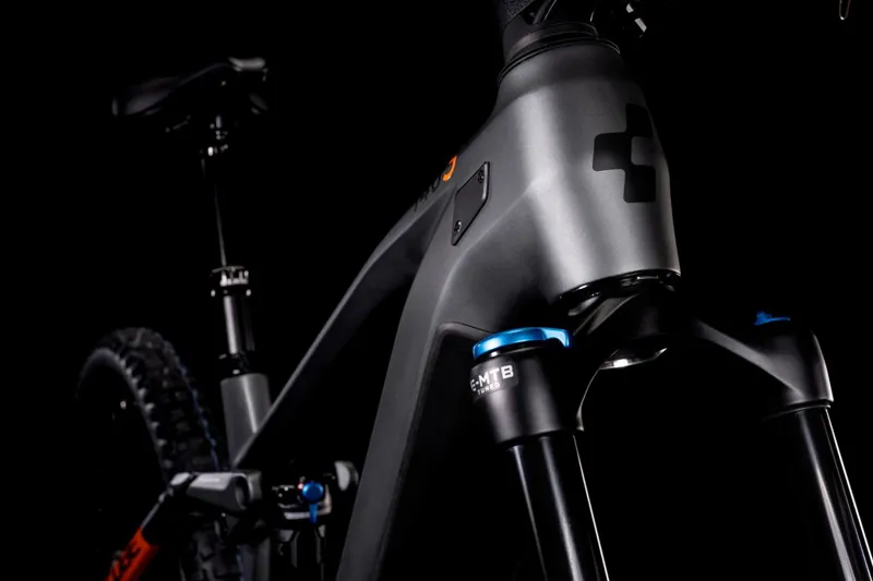 Cube Stereo Hybrid 140 HPC SL 750 Electric Mountain Bike 2022 Grey-4