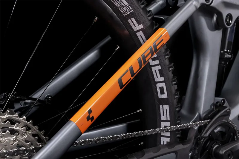 Cube Stereo Hybrid 140 HPC SL 750 Electric Mountain Bike 2022 Grey-5