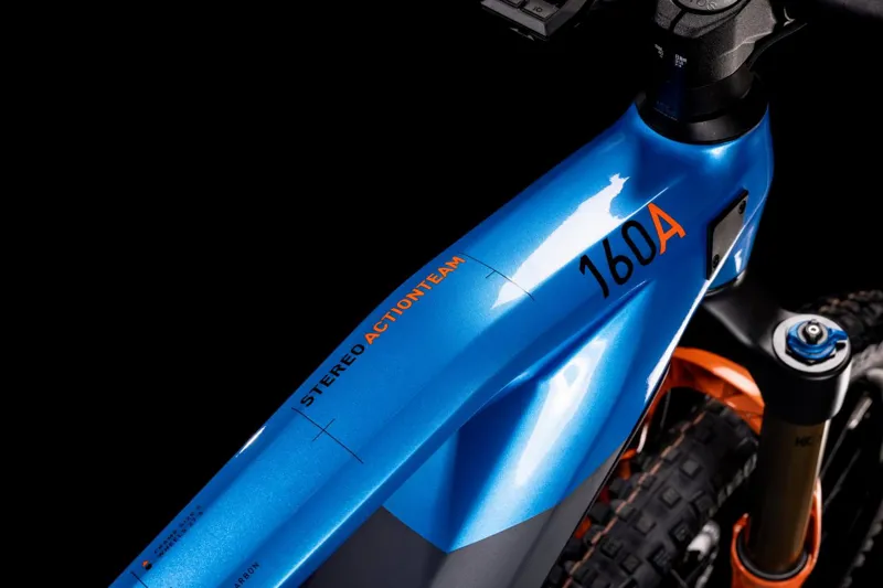 Cube Stereo Hybrid 160 HPC 750 Electric Mountain Bike 2022 Action Team-6