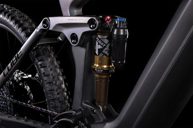 Cube Stereo Hybrid 160 HPC SLT 750 Electric Mountain Bike 2022 Silver-3