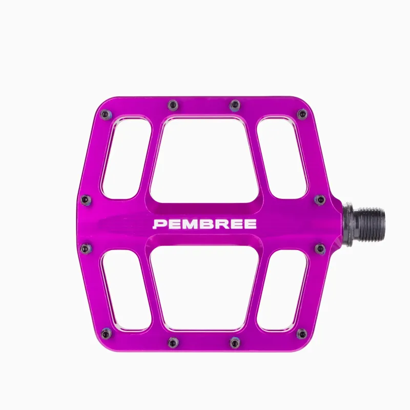PEMBREE D3A Flat Pedals Purple 