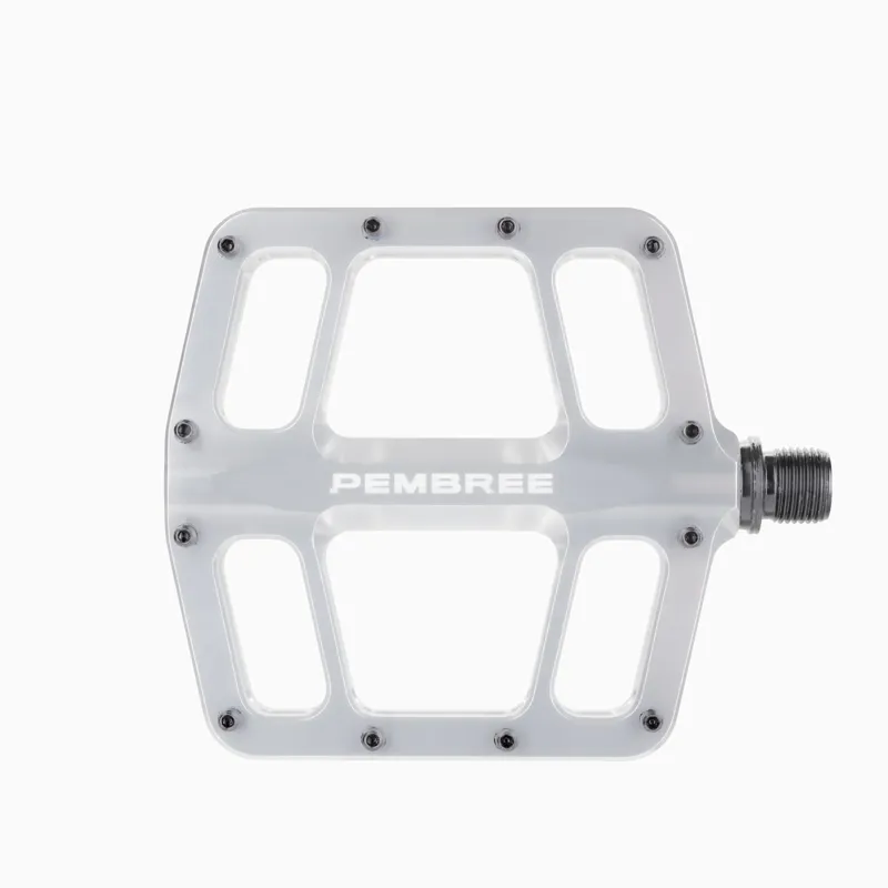 PEMBREE D3A Flat Pedals Silver 