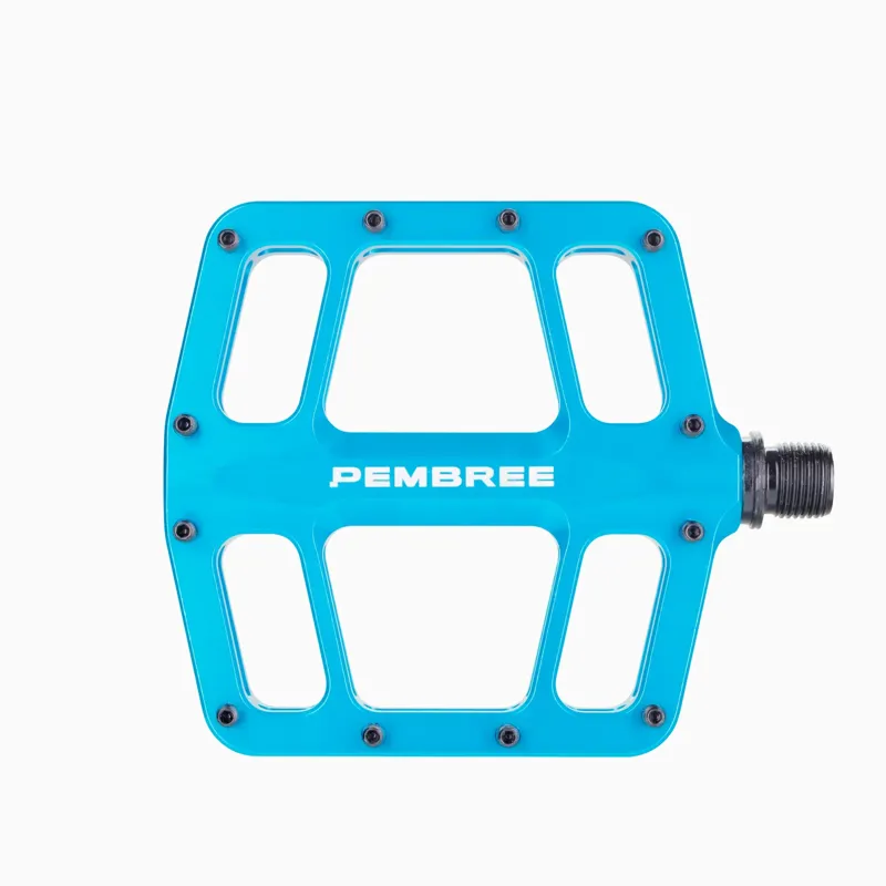 PEMBREE D3A Flat Pedals Turquoise