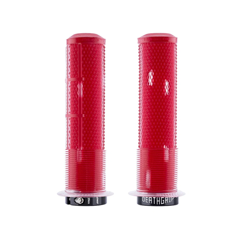 DMR DeathGrip 2 Grips Flange Clear Red