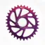 Unite Oval Shimano Direct Mount Chainring V2 32T Purple