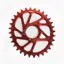 Unite Oval Shimano Direct Mount Chainring V2 32T Red