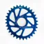 Unite Oval Shimano Direct Mount Chainring V2 32T Blue