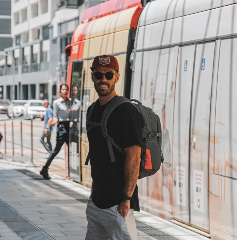 Albek Dudley Backpack Steel Grey-3