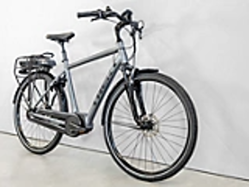 Trek District+ 2 400WH Electric Bike 2023 Galactic Grey-1