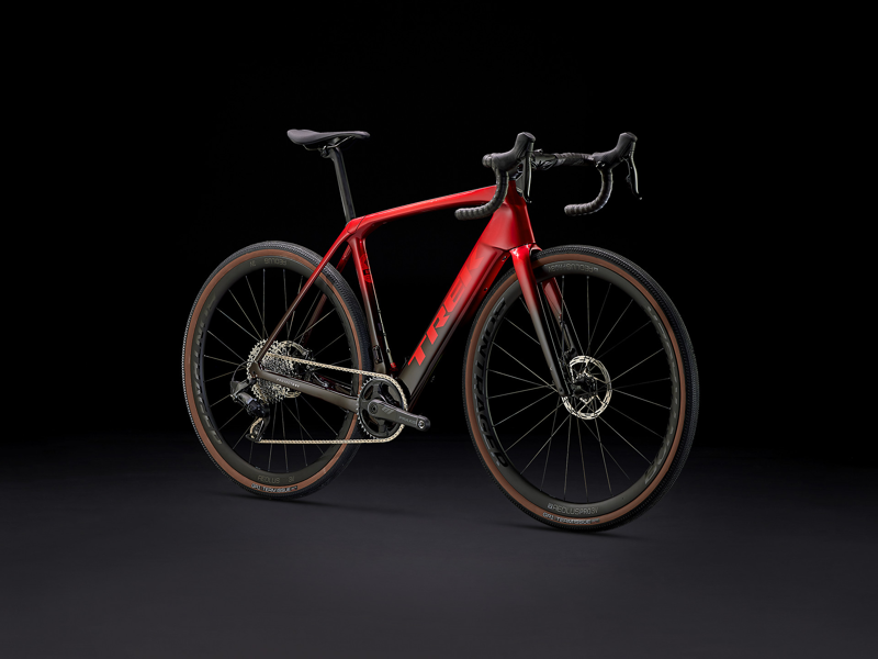 Trek Domane+ SLR 6 eTap Electric Bike 2024 Carbon Smoke Red-1