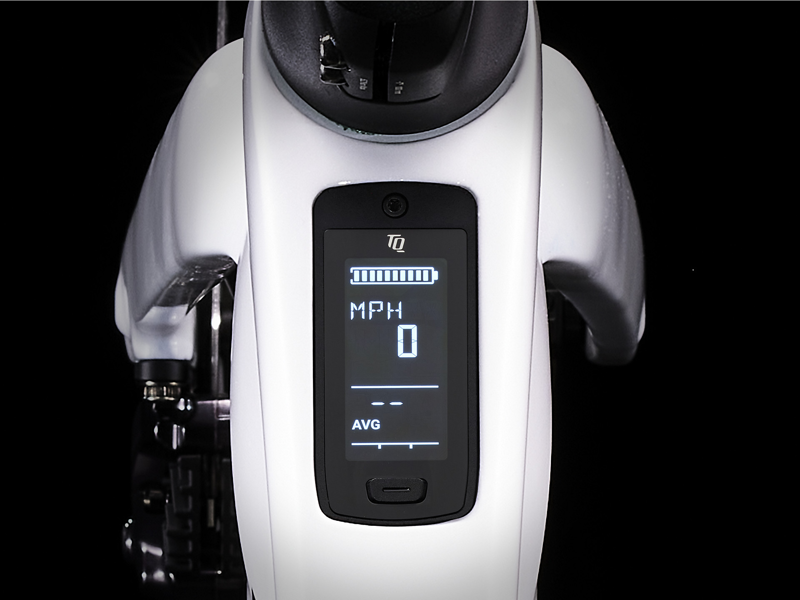 Trek Domane+ SLR 7 Electric bike 2024 Crystal White-8