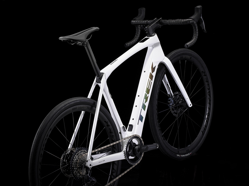 Trek Domane+ SLR 7 eTap Electric bike 2023 Crystal White-2