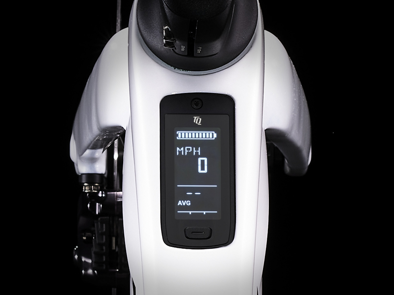 Trek Domane+ SLR 9 Electric bike 2024 Crystal White-7