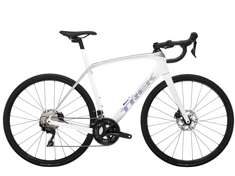 Trek Domane SL5 105 Disc Road Bike 2022 White/Quicksilver-1