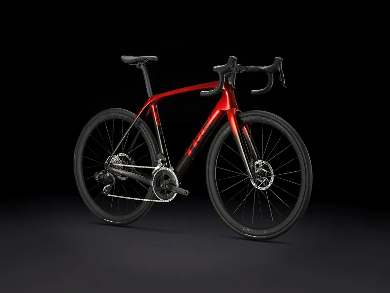 Trek Domane SLR 6 eTap Gen 4 Road Bike 2024 Metallic Red Smoke/Red Carbon Smoke-1