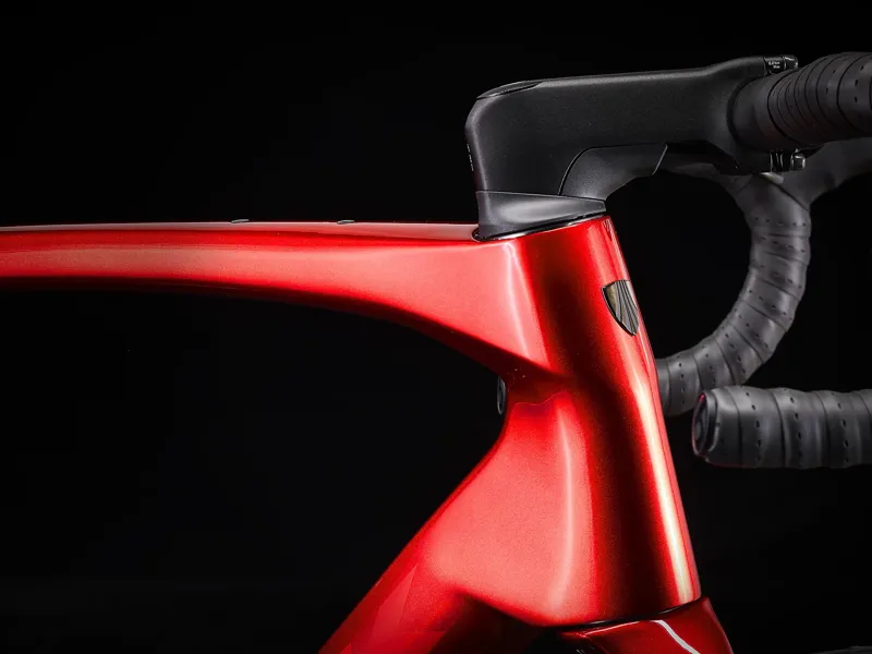 Trek Domane SLR 9 Gen 4 Road Bike 2025 Metallic Red Smoke/Red Carbon Smoke-5