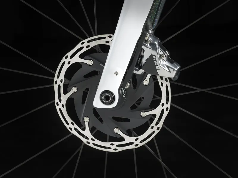 Trek Domane SLR 9 E tap Gen 4 Road Bike 2024 Crystal White-9