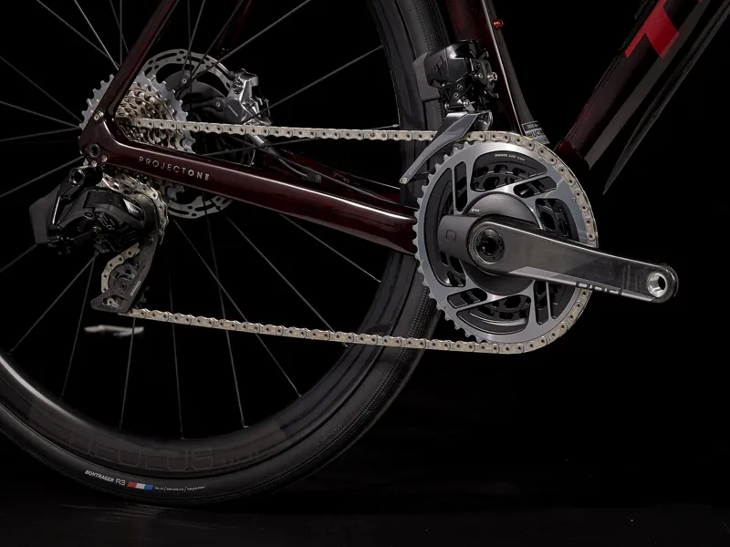 Trek Domane SLR 9 E tap Gen 4 Road Bike 2024 Red Smoke/Carbon Red Smoke-10