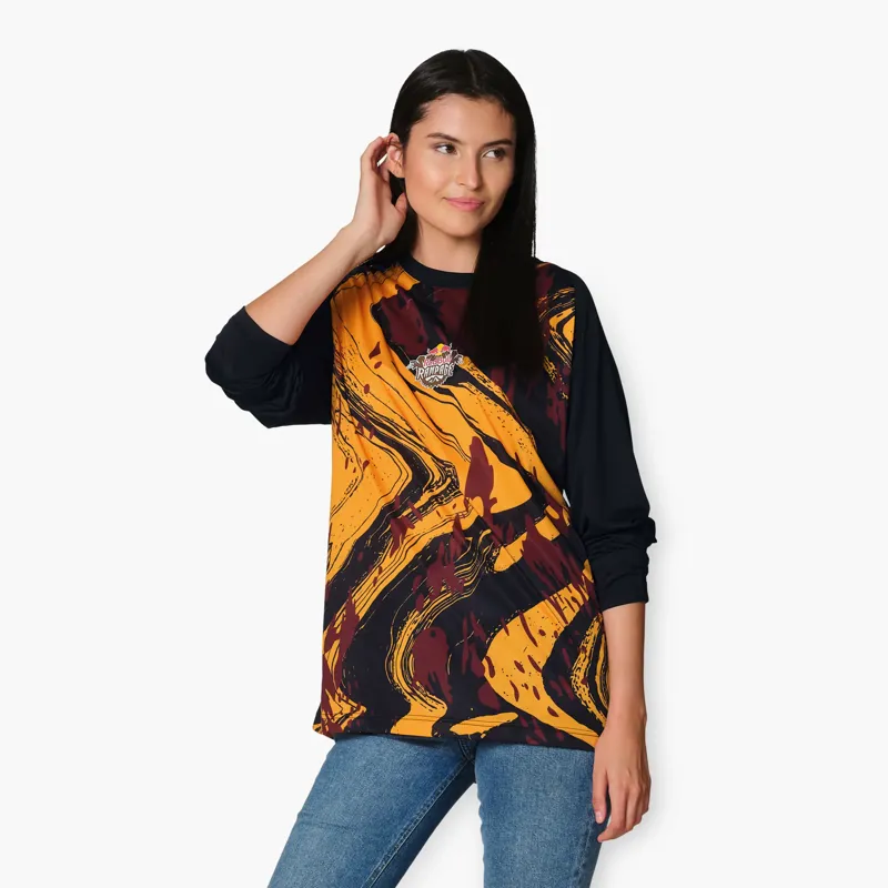 Red Bull Rampage Downhill LS Jersey Multi Colour-5
