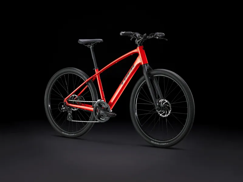 Trek Dual Sport 1 Hybrid Bike 2023 Lava-1