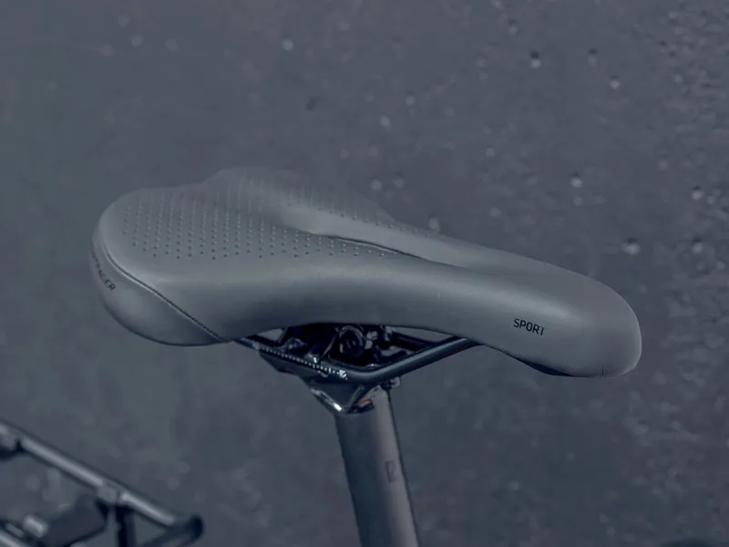 Trek Dual Sport 3 Equipped Hybrid Bike 2022 Matte Trek Black-4