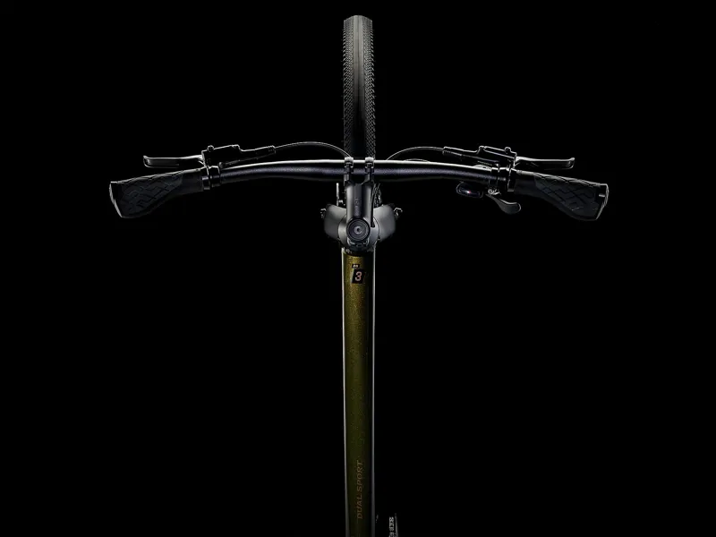 Trek Dual Sport 3 Hybrid Bike 2023 Black Olive-5