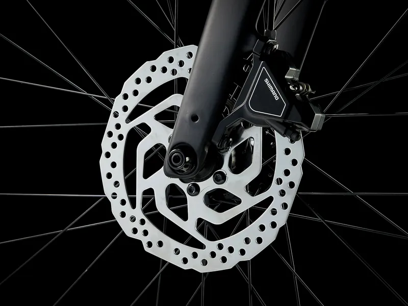 Trek Dual Sport 3 Hybrid Bike 2023 Black Olive-6