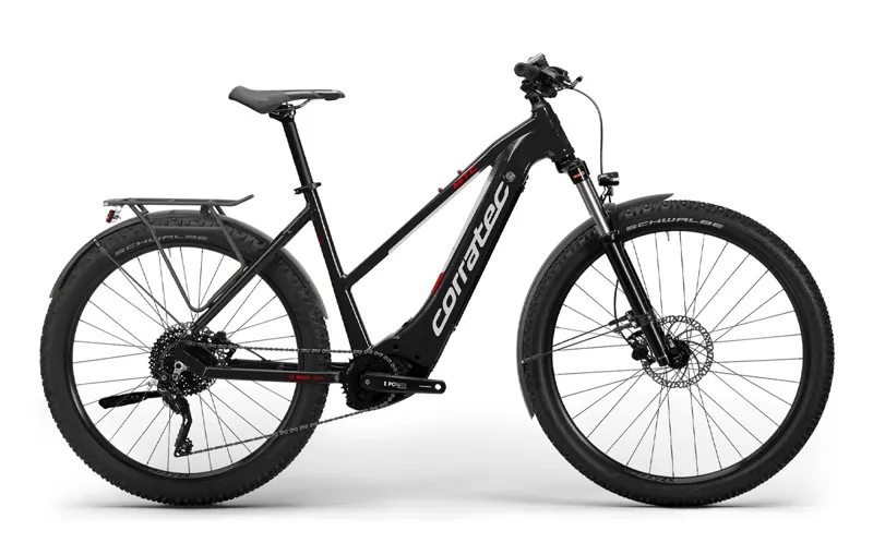 Corratec E-power MTC Elite 12S TTube Trapeze Black