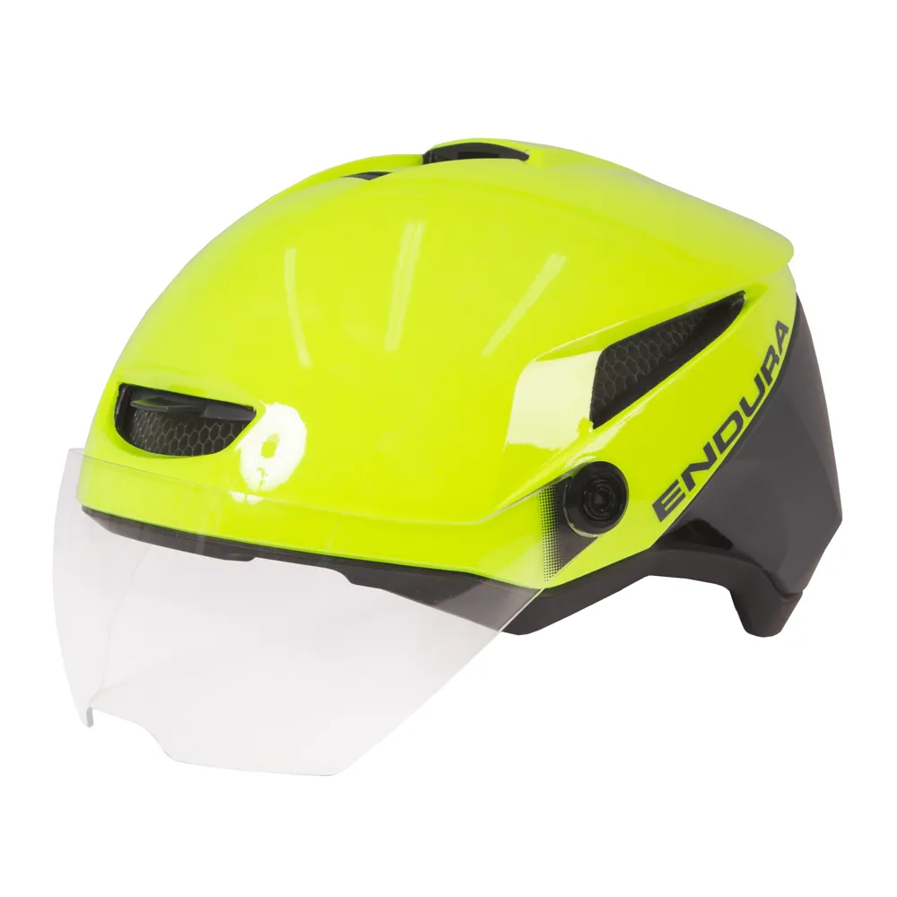 Endura Endura Speed Pedelec Visor Helmet Hi-Viz Yellow