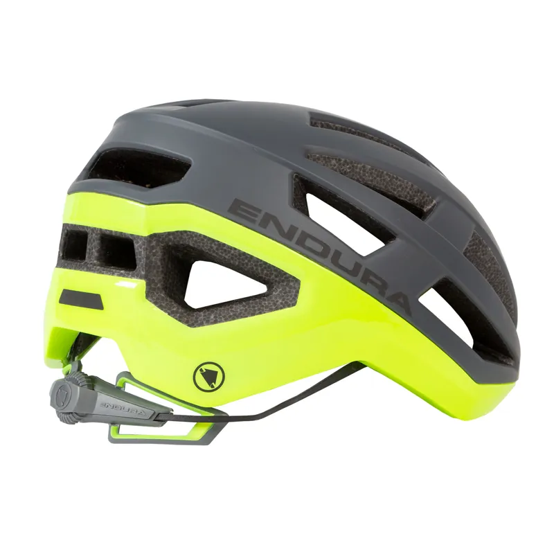 Endura FS260 Pro Helmet II HiViz Yellow-1