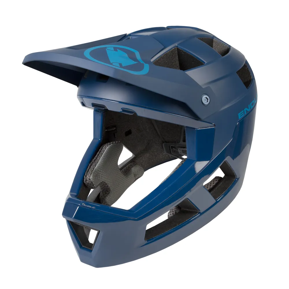 Endura Endura SingleTrack Full Face MTB Helmet Blueberry
