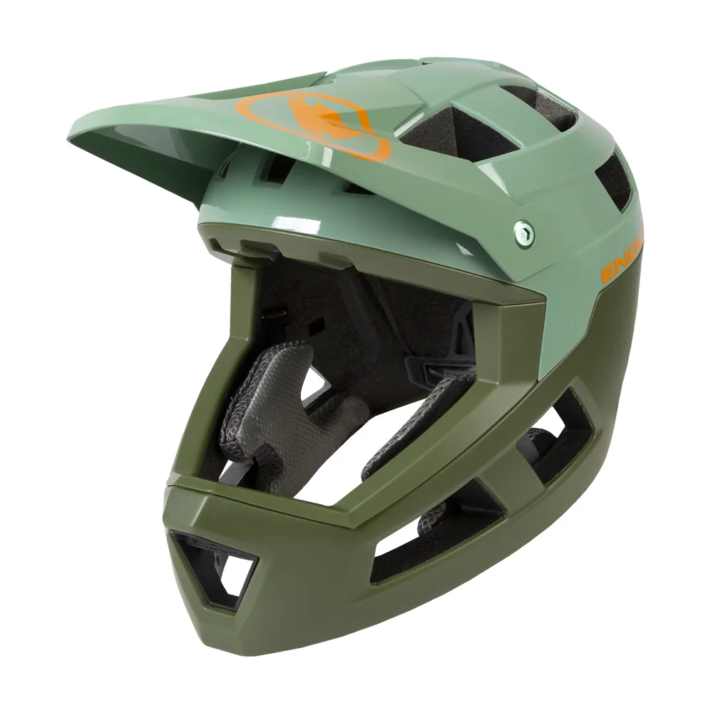 Endura Endura SingleTrack Full Face MTB Helmet Olive Green