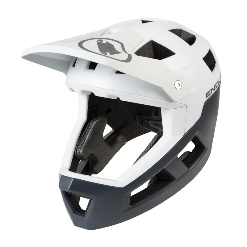 Endura SingleTrack Full Face MTB Helmet White