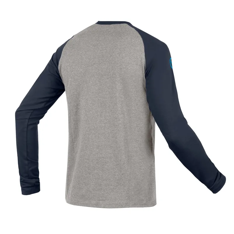 Endura One Clan Raglan LS Jersey Ink Blue-1