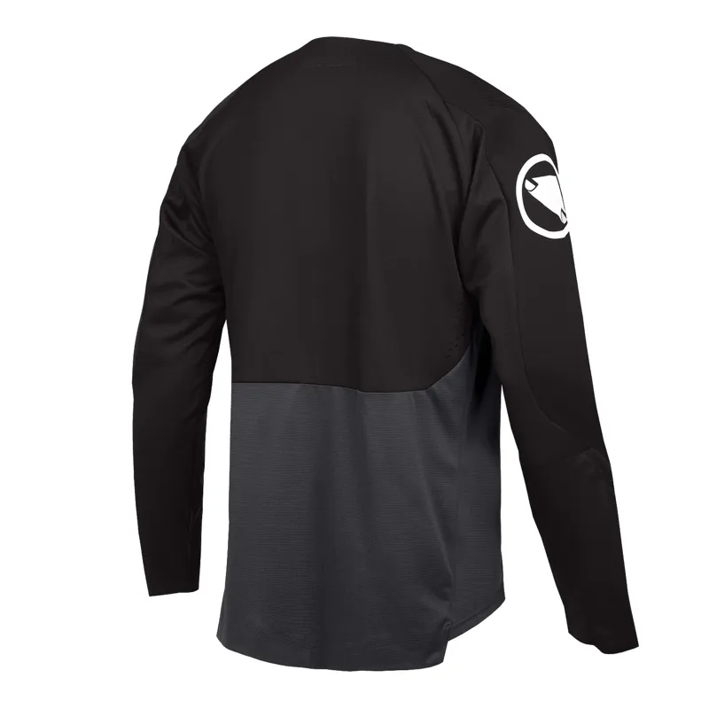 Endura MT500 Burner LS MTB Jersey Black-1