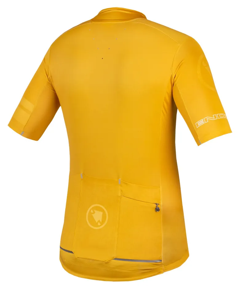 Endura Pro SL SS Road Jersey Mustard-1