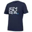 Endura One Clan Organic SS Tee Stacked Ink Blue