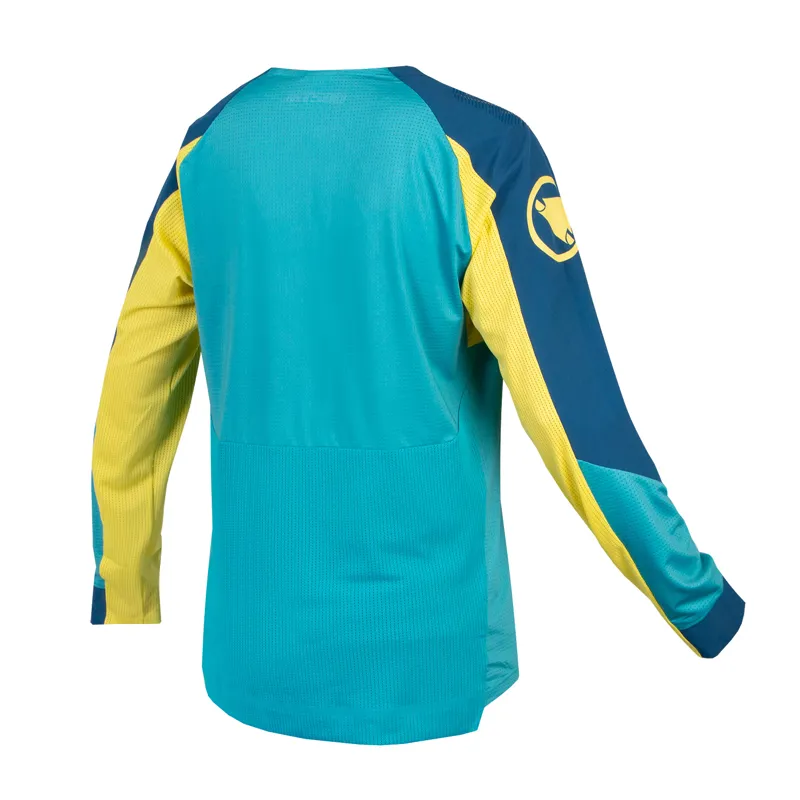 Endura MT500 Burner Lite LS MTB Jersey Blueberry-1