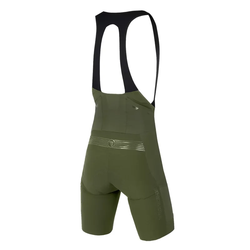 Endura GV500 Reiver Bibshorts with Pad Olive Green-1