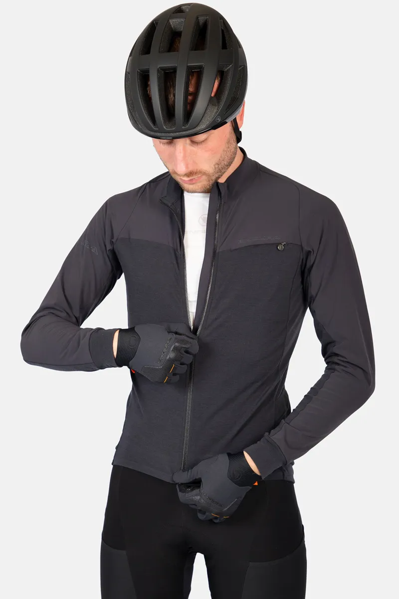 Endura GV500 Reiver LS Jersey Black-2