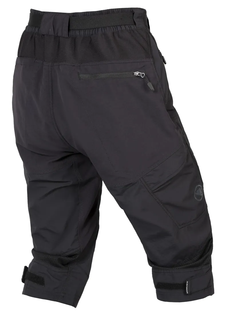 Endura Hummvee Women's 3/4 Short with Liner Black-1