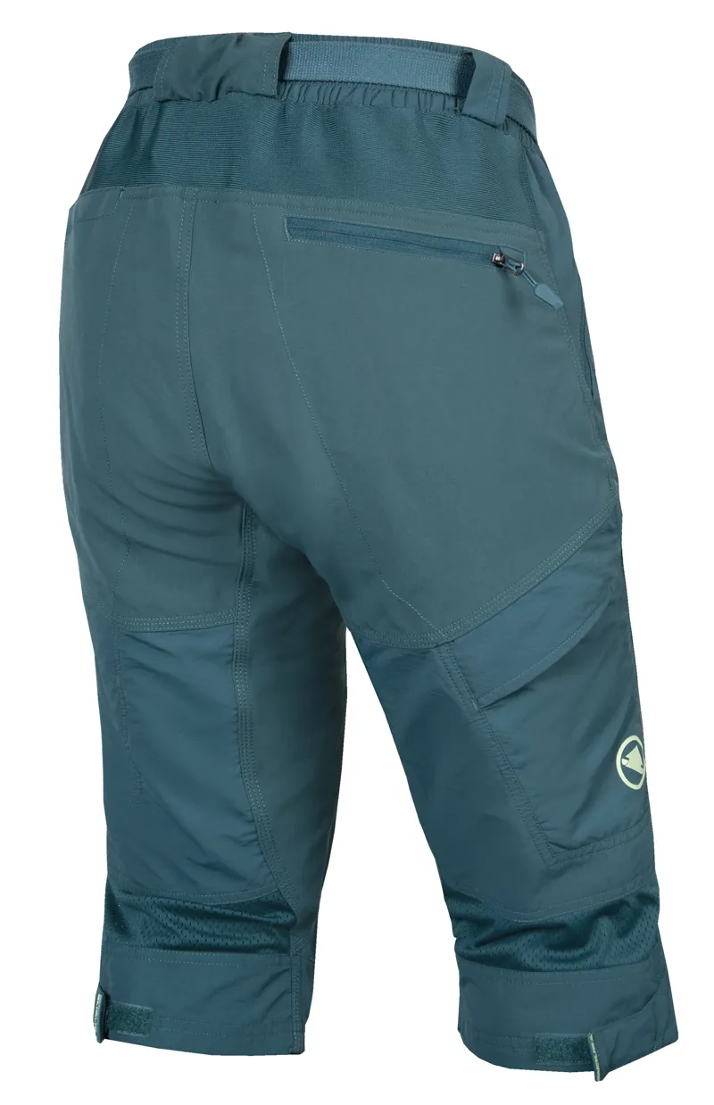 Endura Hummvee Women's 3/4 Short with Liner Deep Teal-1